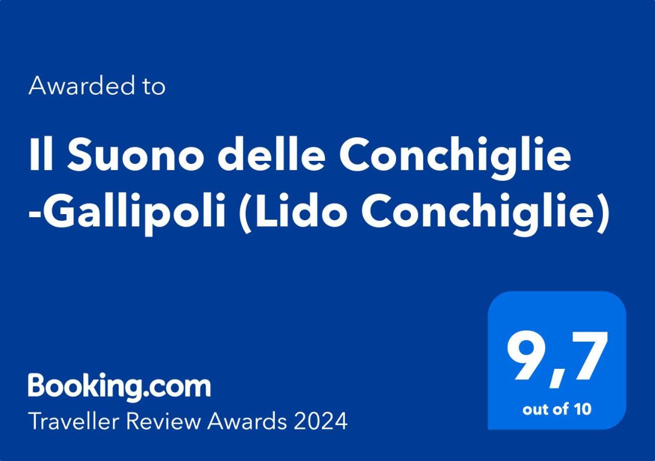 Il Suono Delle Conchiglie - Lido Conchiglie 加利波利 外观 照片